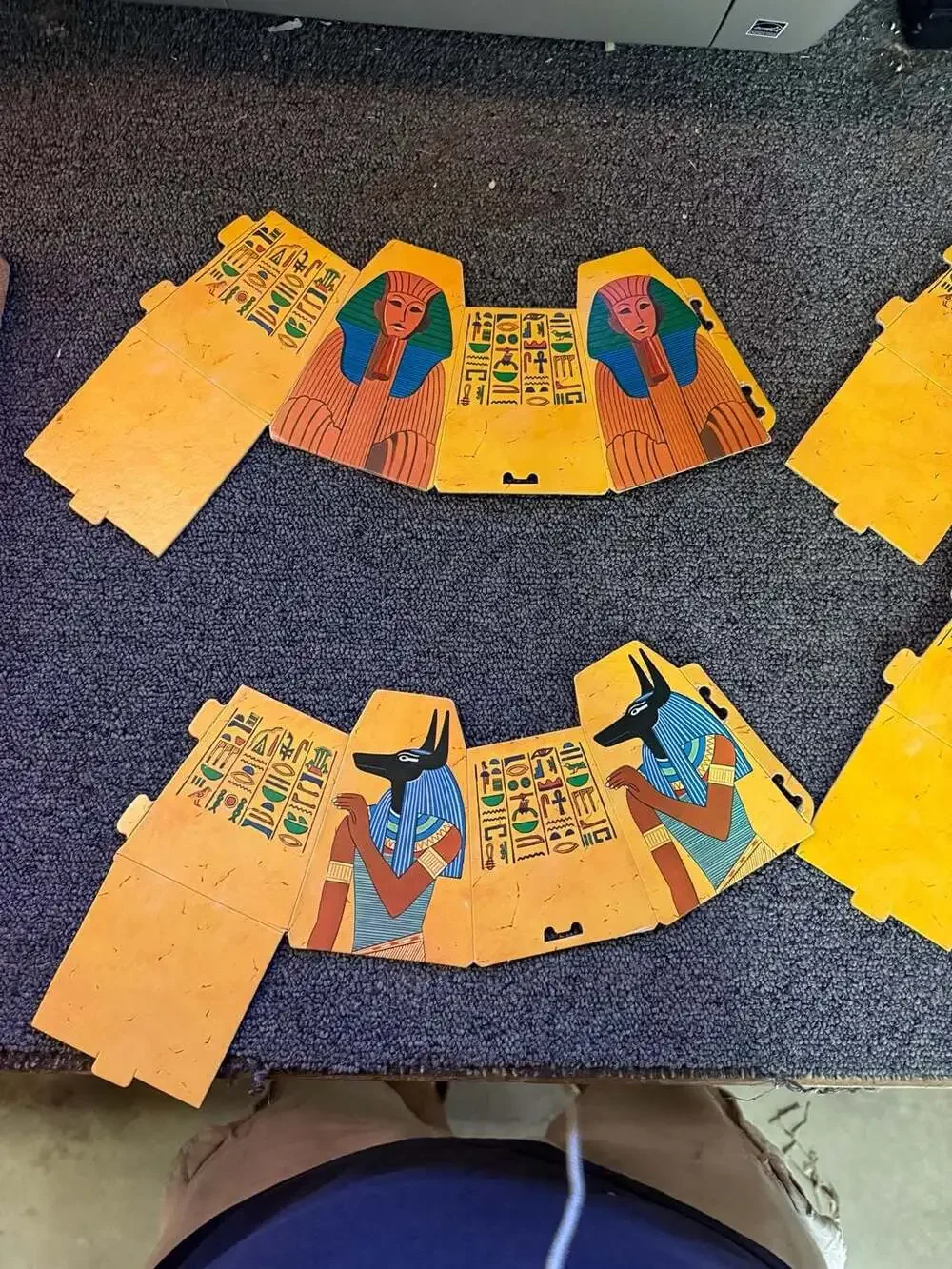 Vintage Milton Bradley (1971) Voice of the Mummy Board Game *Missing Pieces*